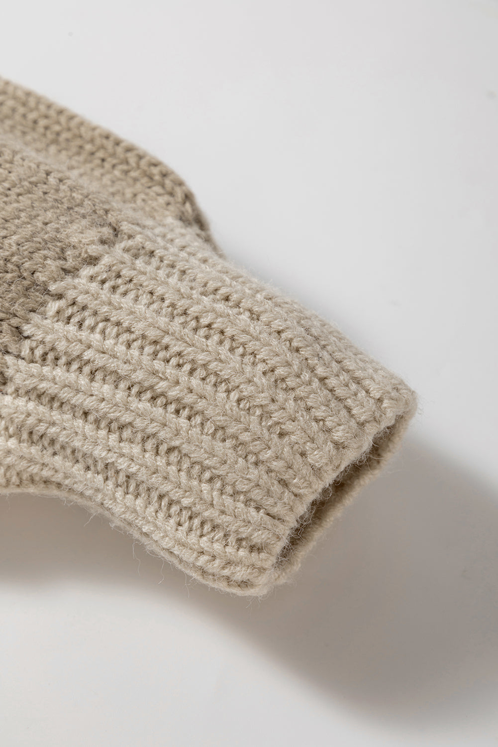 Khaki gestreept vest met colorblock en strikdetail